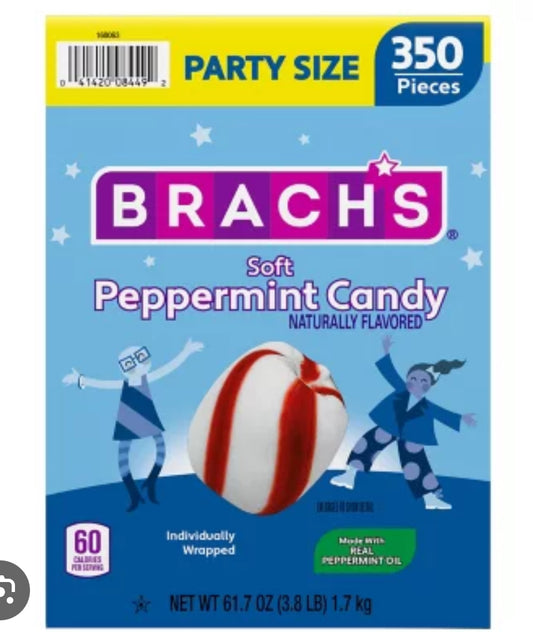 Brachs Soft Peppermint Candy 350Pc