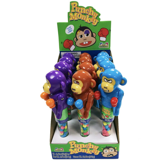 Punchy Monkey Toy 12-0.42Oz
