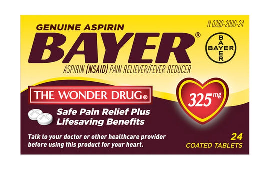 Bayer Aspirin 3-24 Tablet Medicine