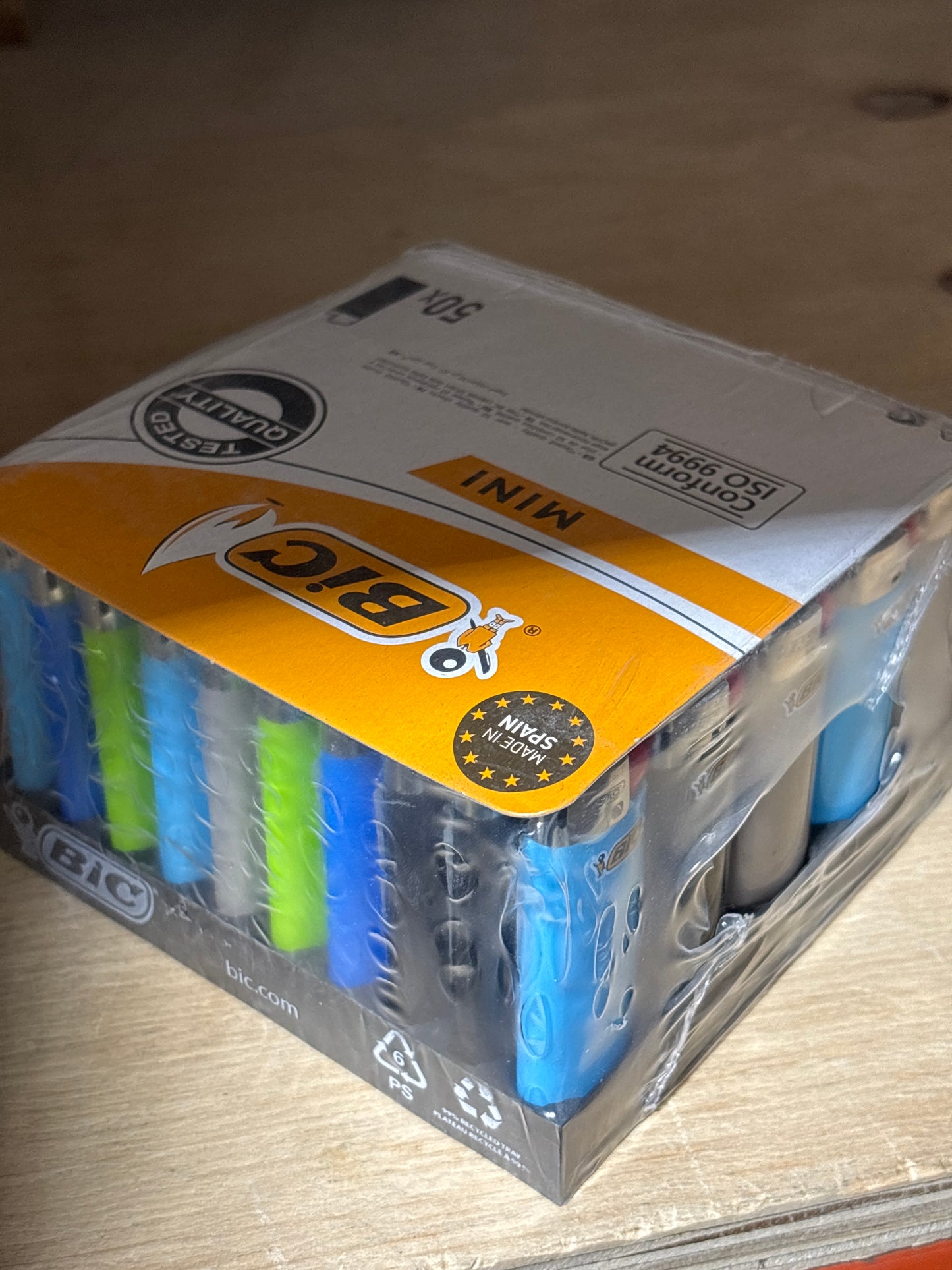 Small Bic lighter