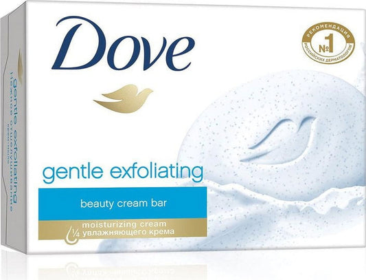 DOVE SOAP EXFOLIATING BLUE BAR - 4.75Oz