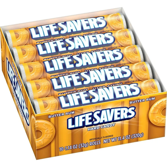 Lifesavers Butter Rum Hard Candy 20-1.14Oz