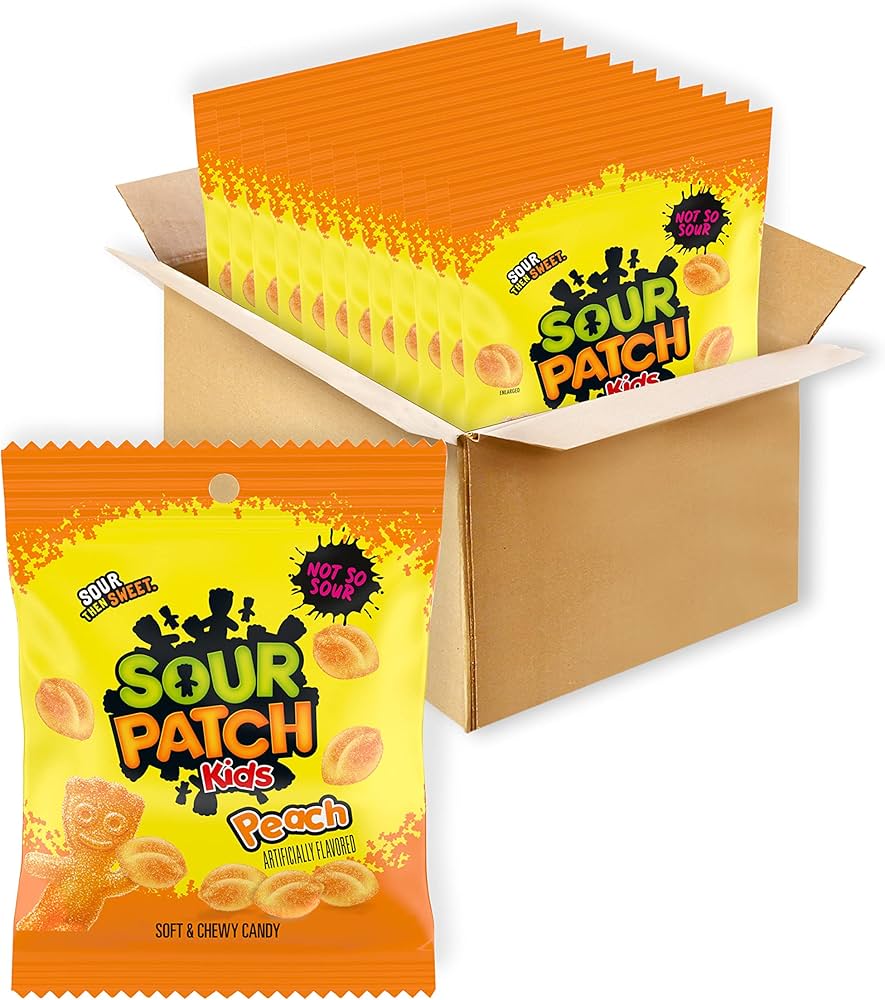 Sour Patch Kids Peach 12-3.6Oz