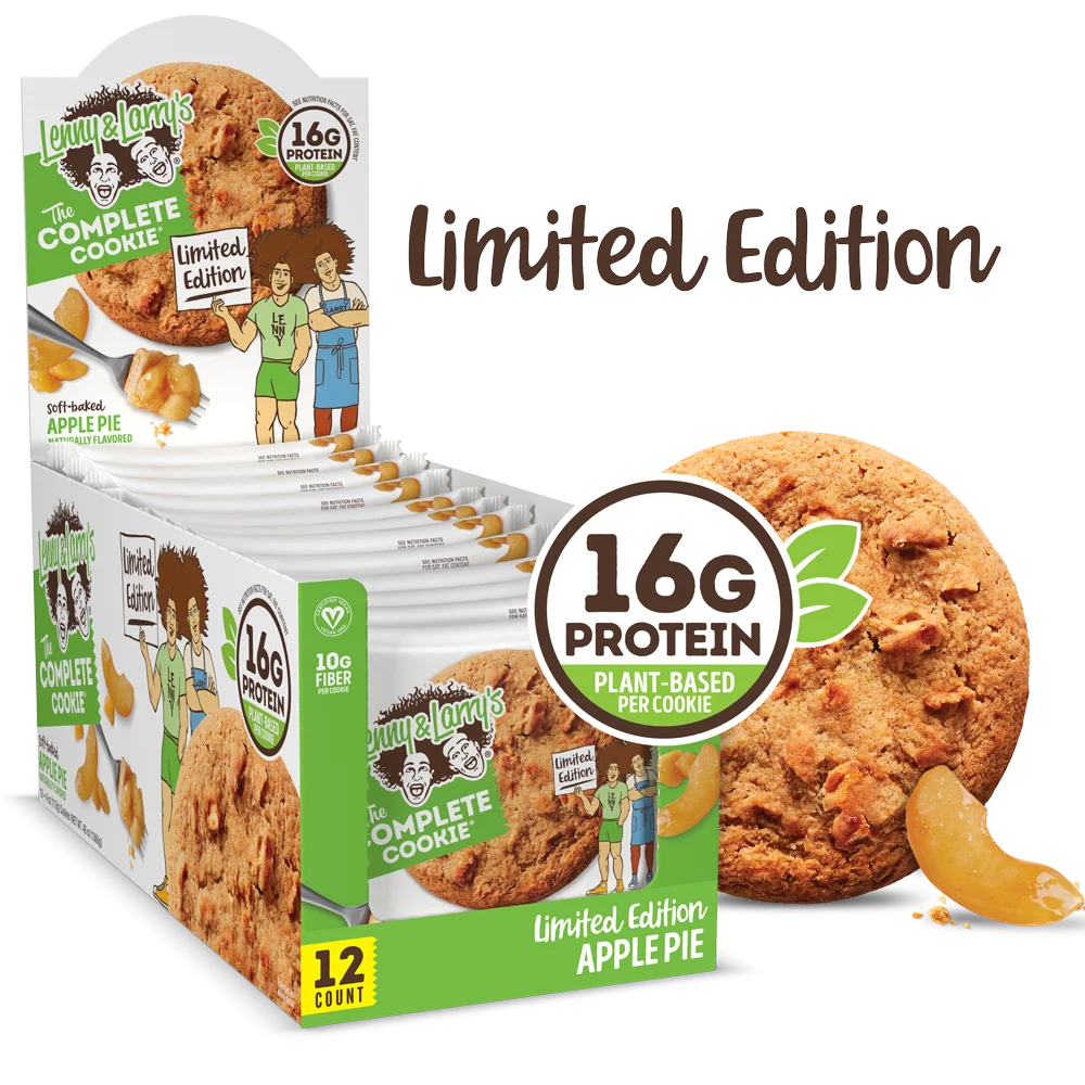 Lenny & Larry’s The Complete Cookie Apple Pie 4Oz, (12 Count)