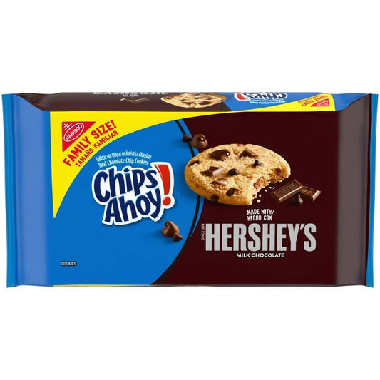 Chips Ahoy W/ Hershey Family Size 14.48Oz