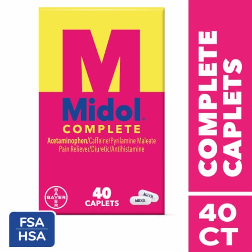 Midol Complete Multi Symptom 2 Tablet,( 20 Count) Medicine