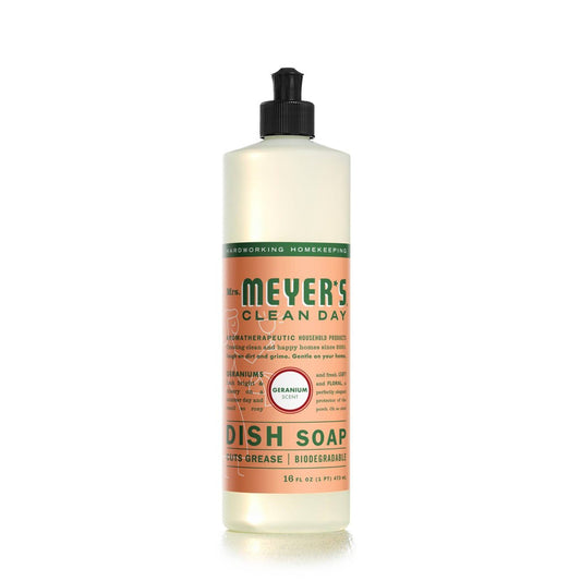 Mrs. Meyer's Clean Day Geranium Scent Liquid Dish Soap 16 oz. 1 pk