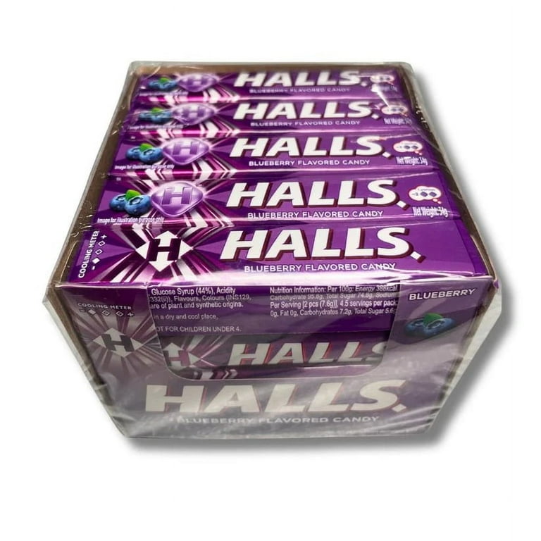Halls Blueberry 20-34g