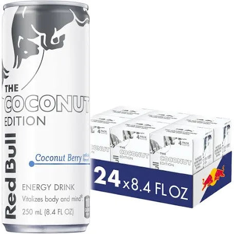 RedBull The Coconut Edition Energy Drink 8.4Oz, (24 Count)