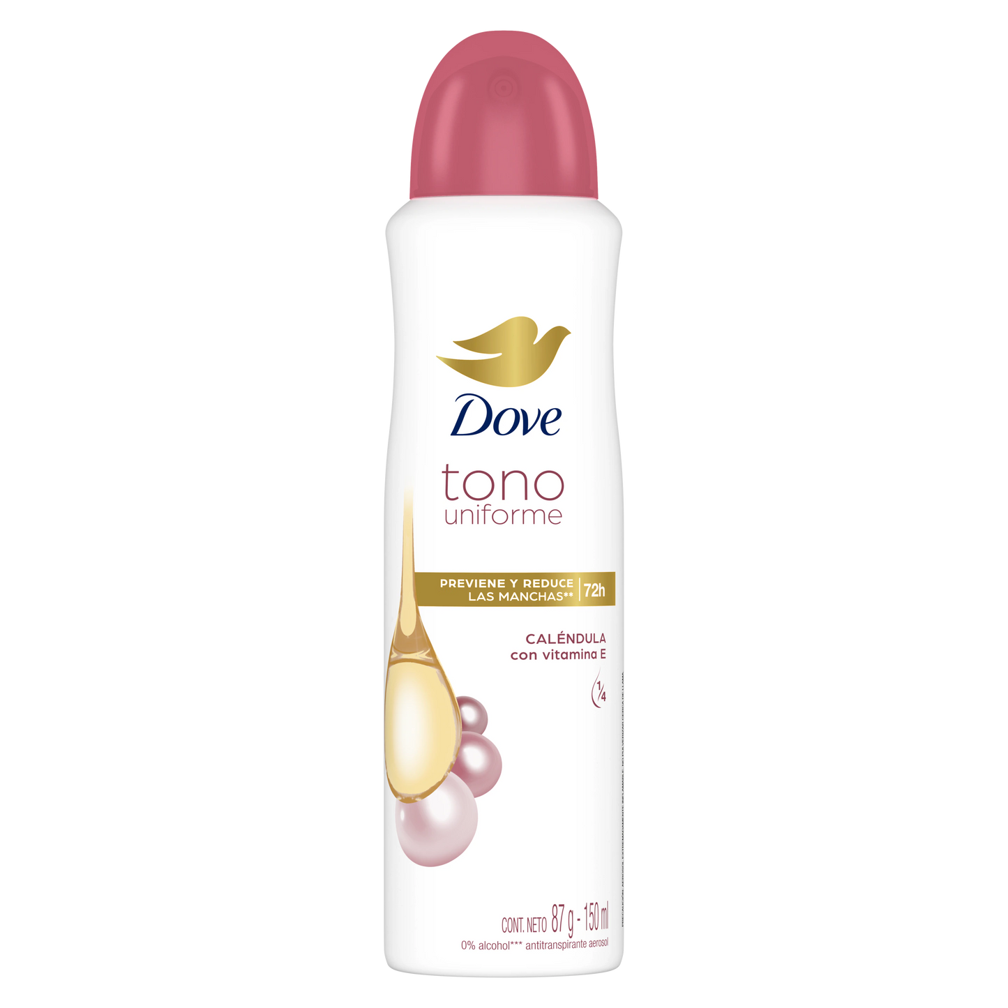 Dove Tono Uniforme Antiperspirant Spray Caléndula con Vitamina E – 150ml
