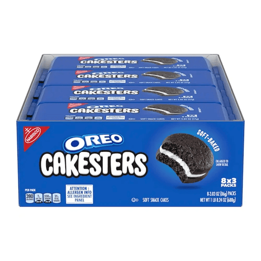 Oreo Original Cakester Cookies 3.03 Ounce (8 Count)