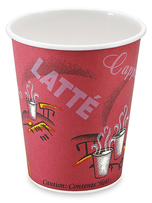 Design Hot Cups 1000/CS 10-Oz - Deli Supplies