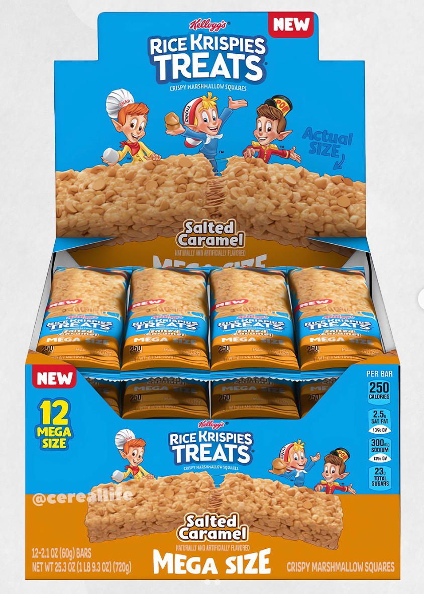 Rice Keispies Treats Salted Caramel Mega Size