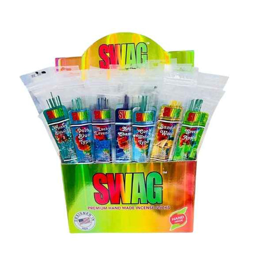 Swag Incense 12 Fragnance - 72ct Display