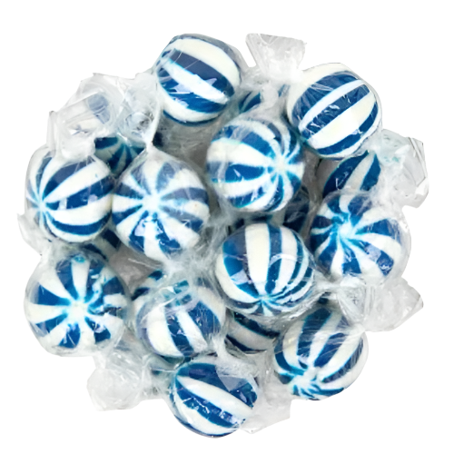 Candyman's Jumbo Blue Rasperry Balls