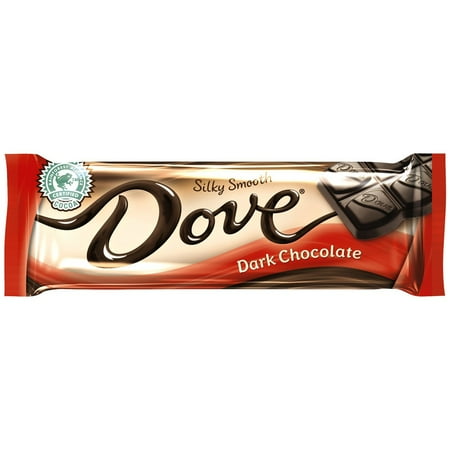 Dove Silk Smooth Dark Chocolate Bars 1.44 Oz. 18 Count