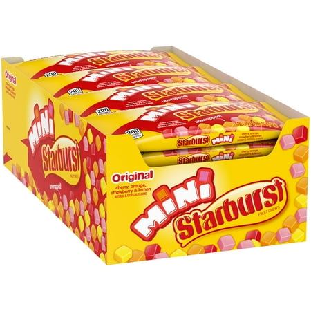 Starburst Original Fruit Chews Mini's - 1.85 oz. Bags (Pack of 24)