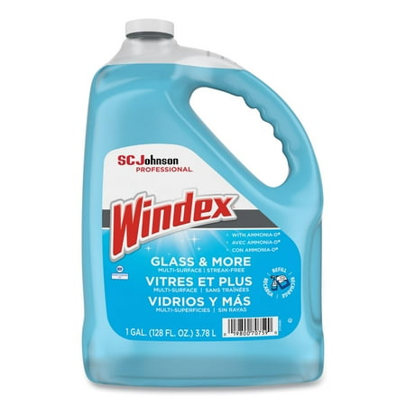 Powerized Formula Glass & Surface Cleaner, 1gal Bottle, 4/Carton