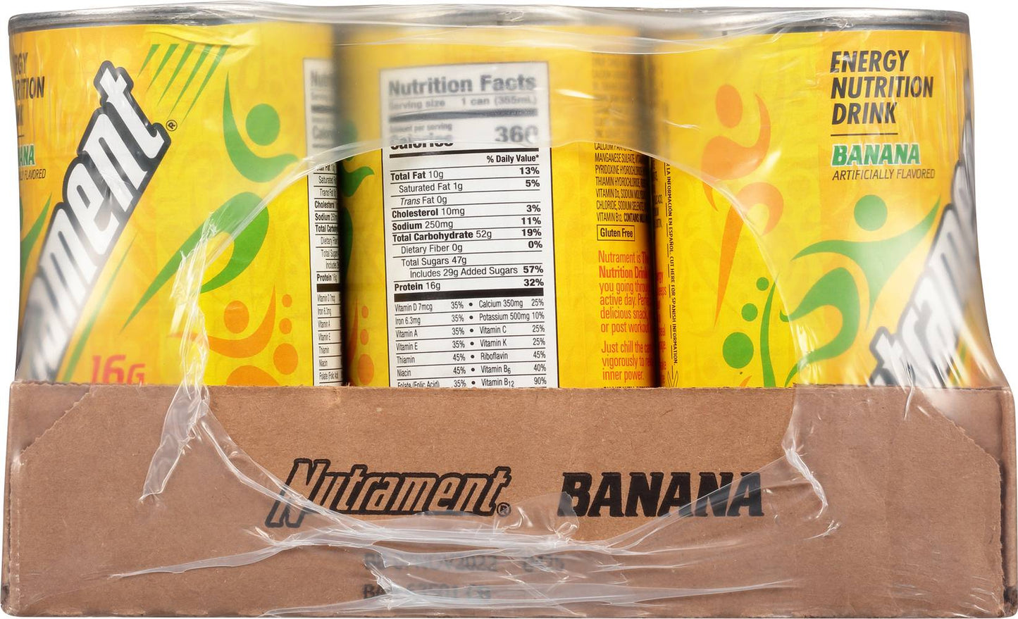 Nutrament Nutrition Drink Banana 12-11Oz