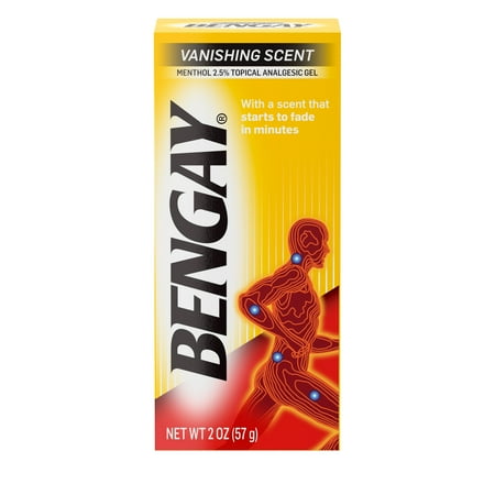 BenGay Vanishing Scent Non-Greasy Pain Relief Gel - 2.0 oz Medicine