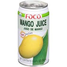 Foco Mango Drink 11.8Oz, (24 Count)