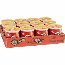 Pringles Original Potato Chips 1.3 Oz (Pack of 12)