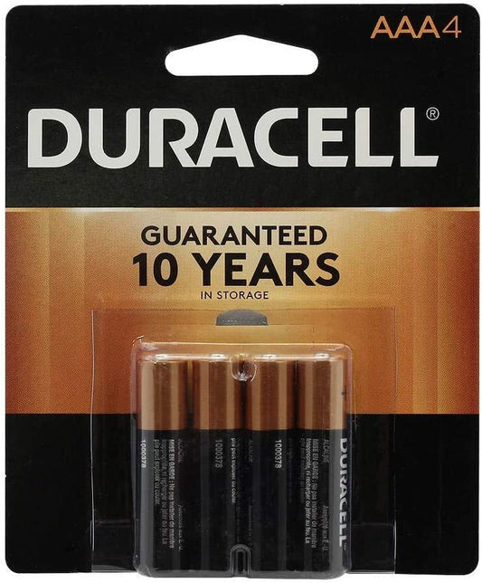 Duracell Coppertop AAA 4Pck