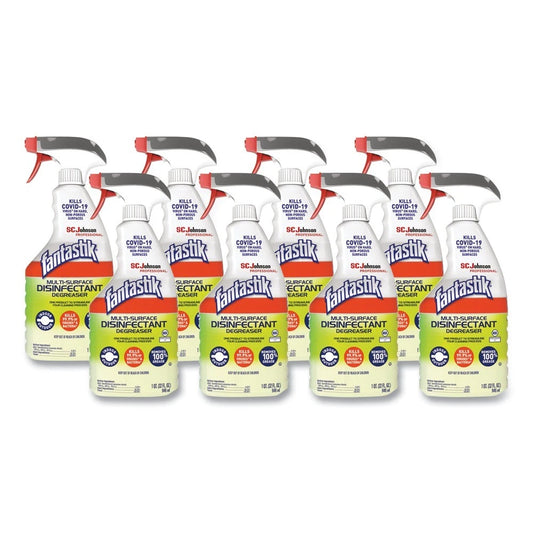 Fantastik Multi-Surface Disinfectant Degreaser 32oz 8 count