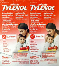 Infants Tylenol 2pck 2Oz Medicine