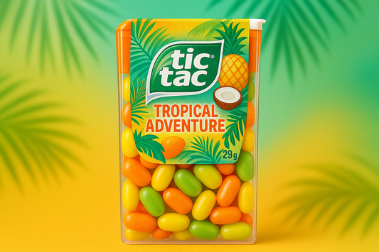 TIC TAC Mints, Tropical Adventure, Mint Candy, 29g
