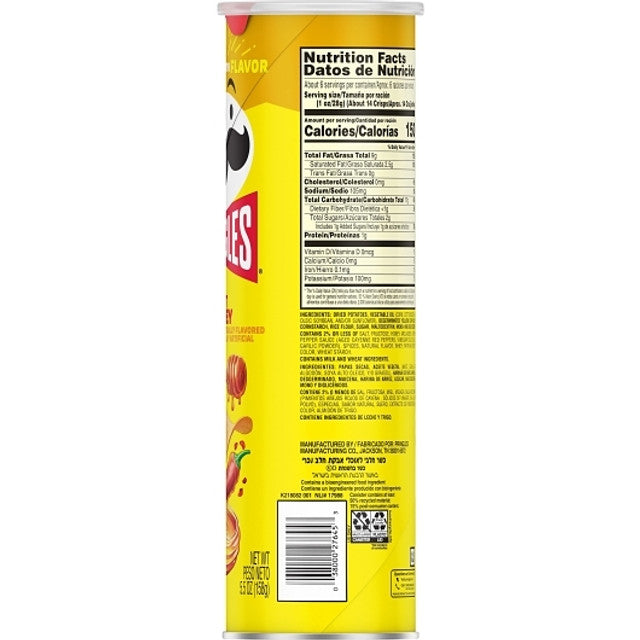 Pringles Hot Honey Chips 14-5.5Oz