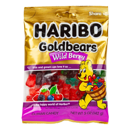 Haribo Gold bears Wild Berry 12-5Oz Bag