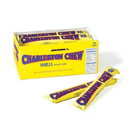 Vanilla Charleston Chew Candy Bars 24 Count