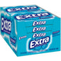 Extra Gum Peppermint Sugar Free Chewing Gum Bulk Pack, 15 Stick (10 Pack)