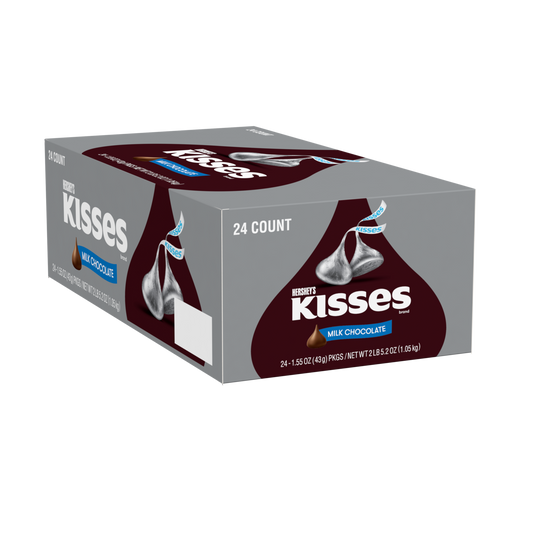 HERSHEYS KISSES Milk Chocolate Pieces, 56 Oz, 330/Bag (HEC12295) | Quill