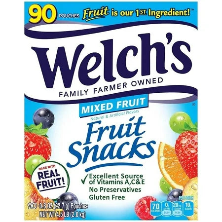 Welchs Mixed Fruit Fruit Snack (90 Count)
