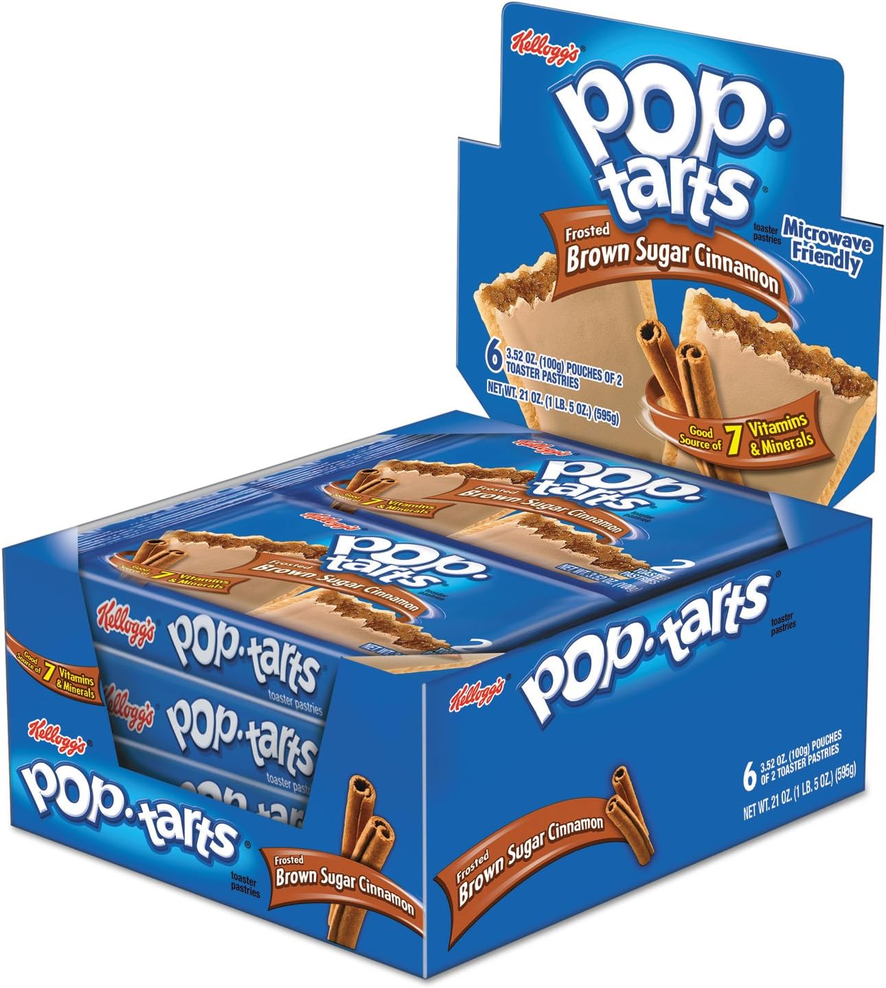 Pop-Tarts Cinnamon 6-3.3Oz