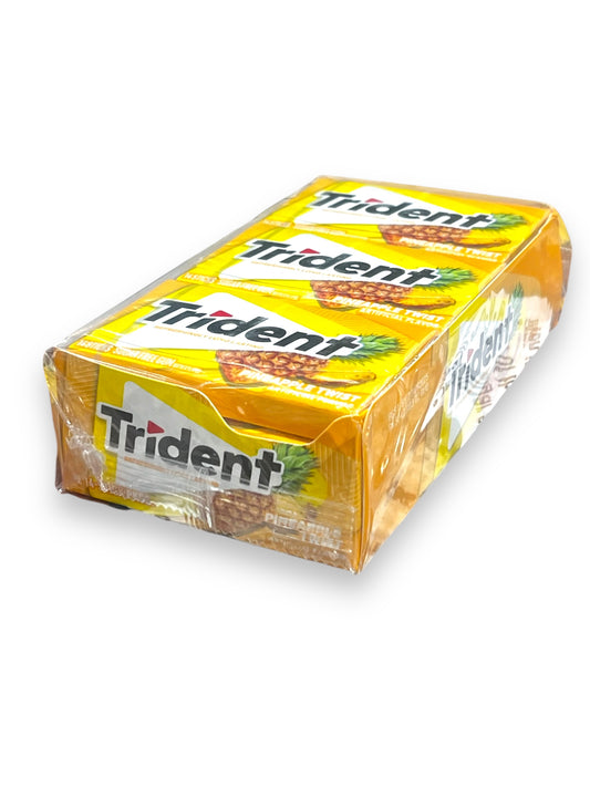 rident Sugar Free Gum, Pineapple Twist (14 ct, 12 pack)