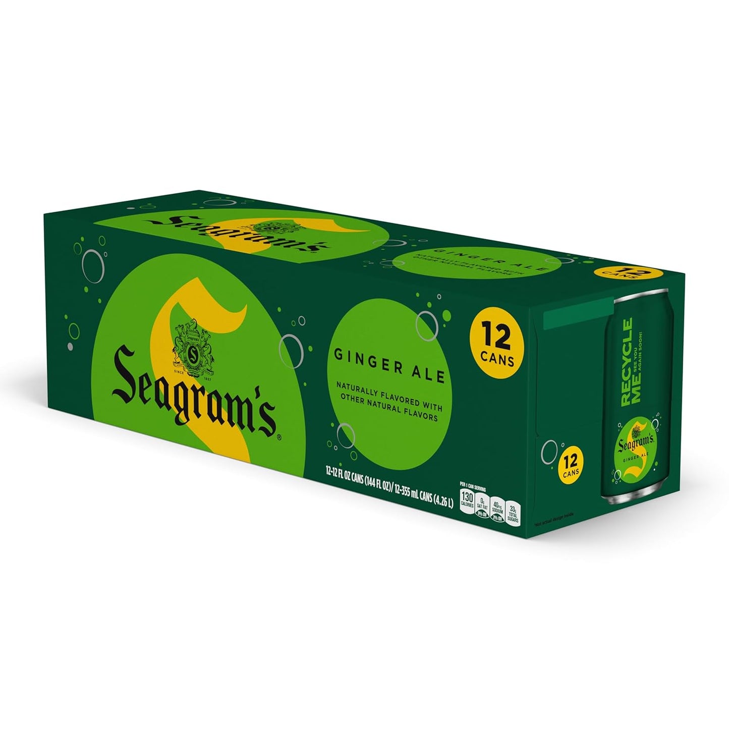 Coca-Cola 12-Pack Seagrams Ginger Ale