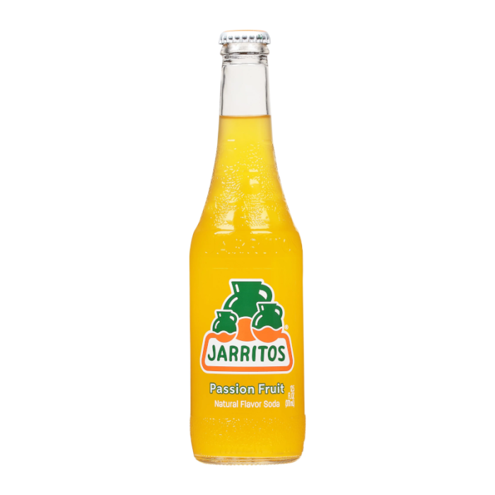 Jarritos Passion Fruit Soda (12.5 fl oz Glass Bottle)
