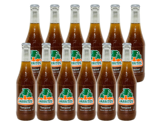 Jarritos Tamarind Natural Flavor Soda (12.5 fl oz Glass Bottle)