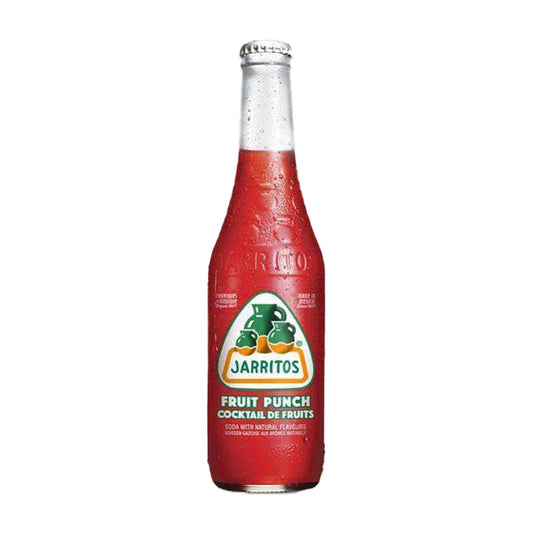 Jarritos Fruit Punch Soda (12.5 fl oz Glass Bottle)