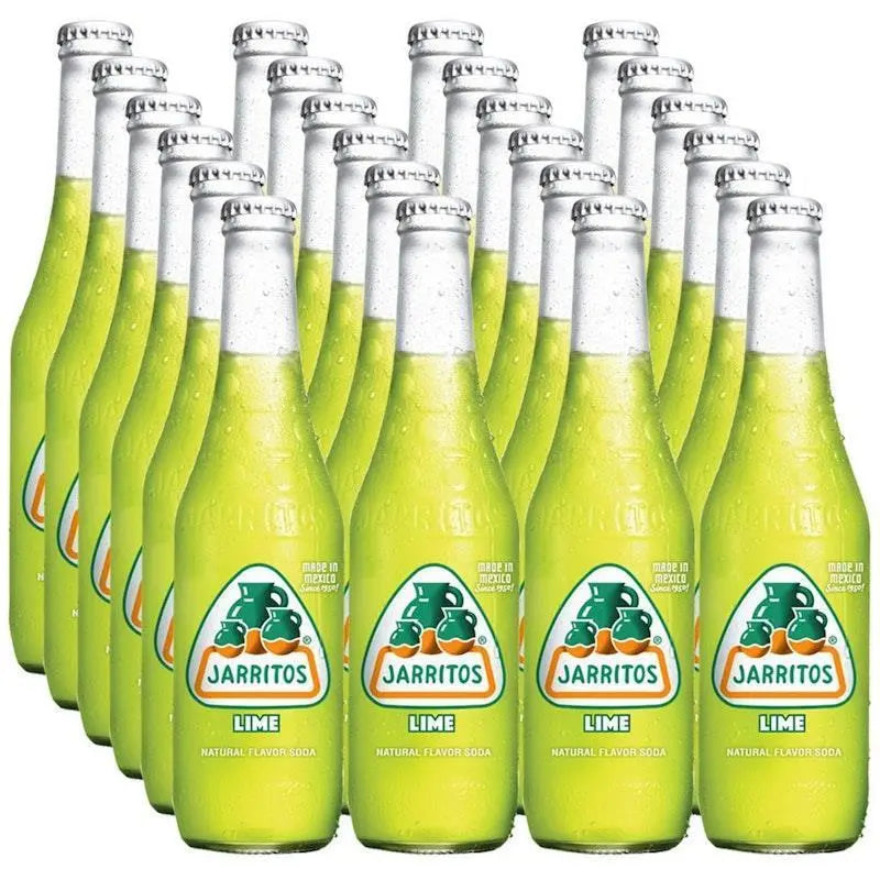 Jarritos Lime Natural Flavor Soda (12.5 fl oz Glass Bottle)