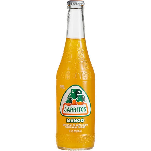 Jarritos Mango Soda (12.5 fl oz Glass Bottle)