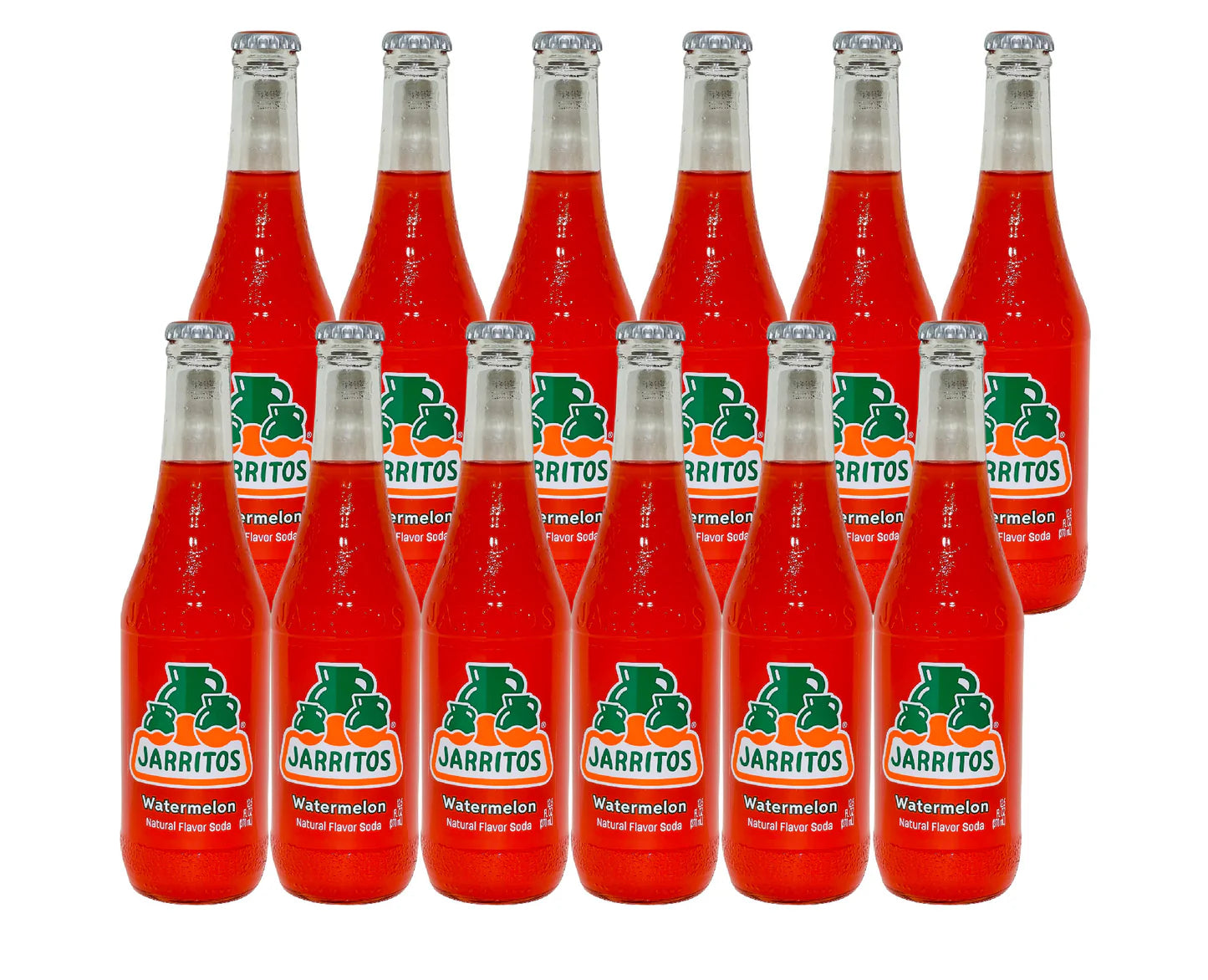 Jarritos Watermelon Soda (12.5 fl oz Glass Bottle)