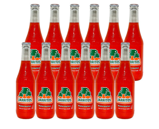 Jarritos Watermelon Soda (12.5 fl oz Glass Bottle)