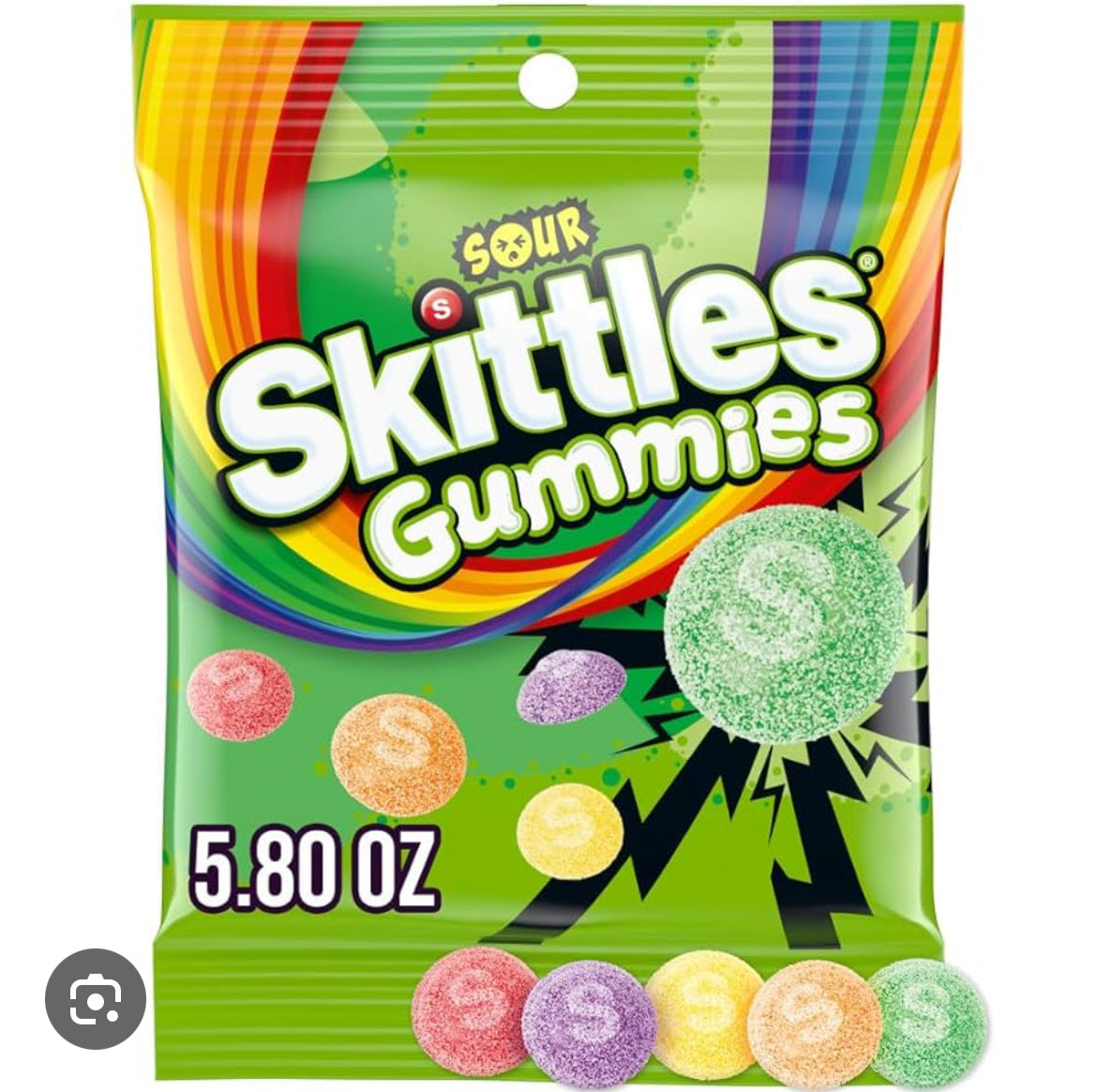 Skittles Gummies sour 5oz bag 24pck