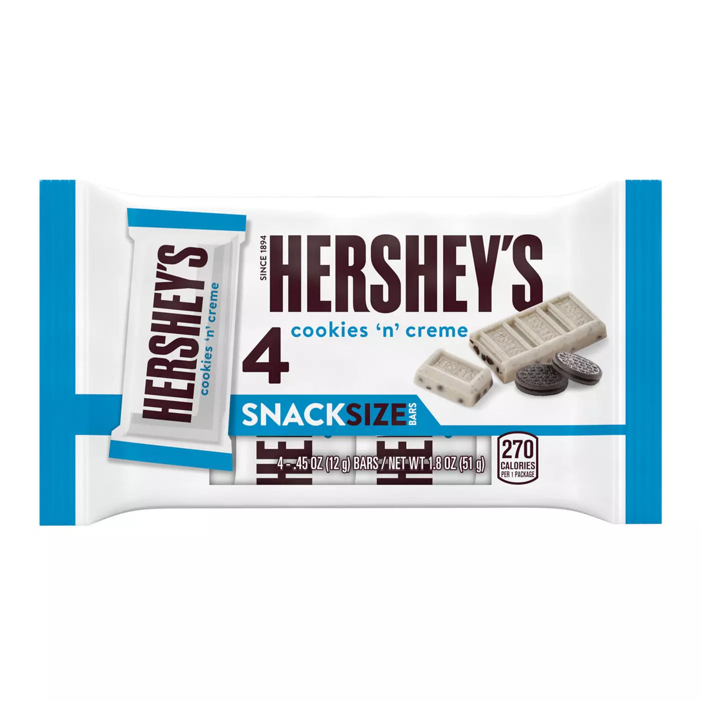 Hershey’s Cookies n’ Cream Snack Size 24-4 Pack