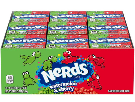Nerds Candy Watermelon & Cherry 36-1.65Oz