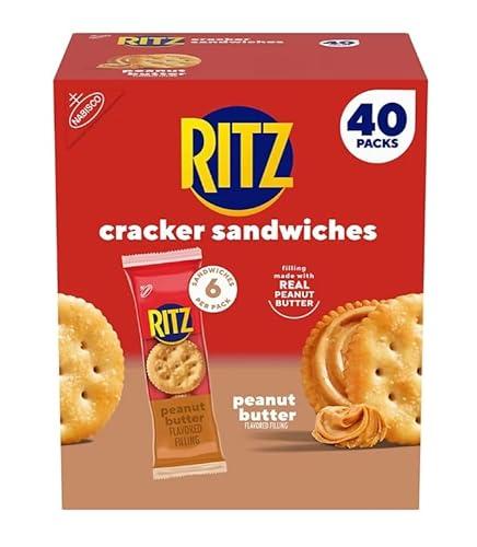 Ritz Cracker Peanut Butter Sandwiches 40 Packs